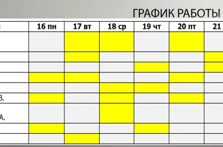 Расписание с 16.02.2026-22.02.2026